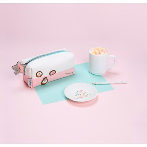 Pusheen Rose Collection kosmētikas somiņa, 20 × 9 × 8,5 cm