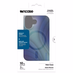 Incase Halo Case vāciņš ar MagSafe iPhone 16 tālrunim, Tidal Ocean krāsā
