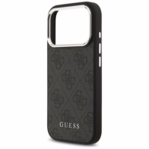 Guess 4G Classic Logo MagSafe Чехол для iPhone 17 Pro - чёрный