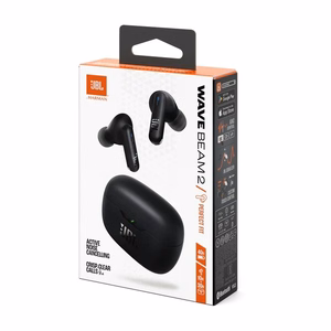 Беспроводные наушники JBL Wave Beam 2 TWS чёрные