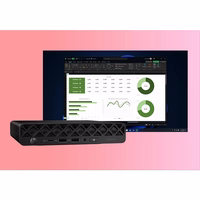 HP ProDesk 4 G1i AI PC Intel Core Ultra 7 265T 16 GB DDR5-SDRAM 1 TB SSD Windows 11 Pro Mini PC melns