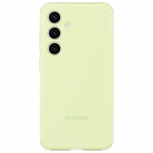 Samsung silikona viedtālruņa apvalks Samsung Galaxy S24 Plus zaļš