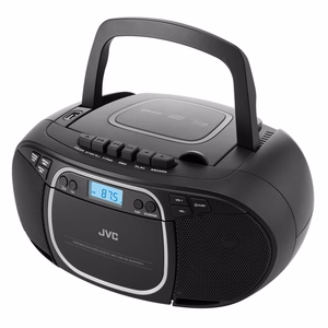 JVC RC-E451B pārnēsājams CD atskaņotājs, melns