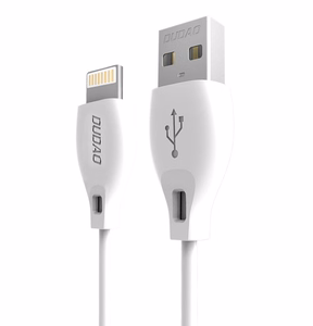 Dudao kabelis USB / Lightning kabelis 2.4A 1m balts (L4L 1m balts)