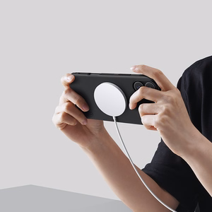 Nillkin Super Frosted Shield Pro Magnētiskais viedtālruņa apvalks iPhone 16 - melns