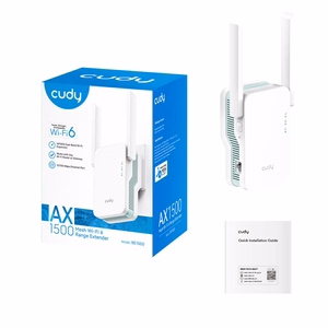 CUDY RE1500 Mesh Wi-Fi 6 signāla pastiprinātājs