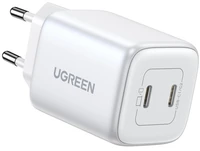 Lādētājs Ugreen CD294 45W GaN 2xUSB-C balts