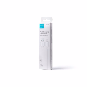 Joyroom Long-Lasting Series A9 USB-A / Lightning 2.4A kabelis 1m - balts