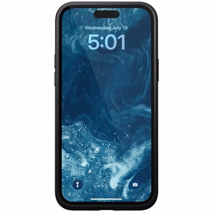 Nomad moderns ādas viedtālruņa apvalks iPhone 15 Plus 6,7" angļu iedegums