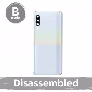 Aizmugurējais vāks saderīgs ar Samsung A908 A90 / balts / ar kameras lēcu 100% oriģināls (9/10 izjaukts)