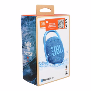 Wireless speaker 5W 10h JBL CLIP 4 ECO blue