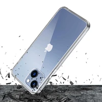 Viedtālruņa apvalks iPhone 14 silikona no 3mk Clear Case sērijas - caurspīdīgs