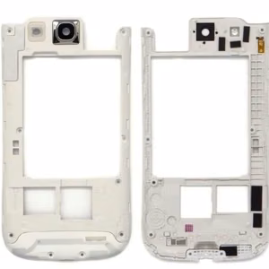 Vidējais korpuss Samsung i9300 S3 balts ORG