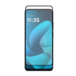 Crong 3D Armour Glass Lite pa visu virsmu līmējams rūdīta stikla ekrāna aizsargs Motorola Moto G57 Power 5G
