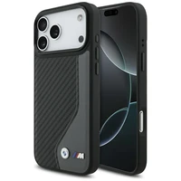 BMW M Carbon Logo Magnētiskais viedtālruņa apvalks iPhone 17 Pro Max - grafīts