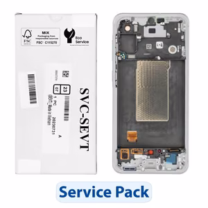 ServicePack LCD Displejs SAMSUNG A56 5G A566B - pelēka GH82-36829B