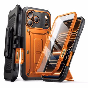 Supcase Unicorn Beetle Pro maciņš iPhone 17 Pro Max oranžs