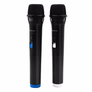 SQUEAK VocalDuo SQ1007 2,4 GHz bezvadu karaoke mikrofonu komplekts