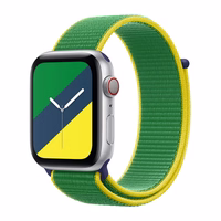 Siksniņa Apple Sport Loop Apple Watch Brazil MXUF2ZM/A 38/40/41/42MM UNIVERSAL SIZE ORIĢINĀLAIS IEPAKOJUMS