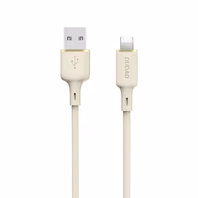 Dudao L7SL USB-A - Lightning kabelis 5A 1m - bēšs