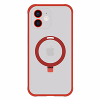 Viedtālruņa apvalks ar statīvu MagSafe Iphone 12 (m) - sarkans