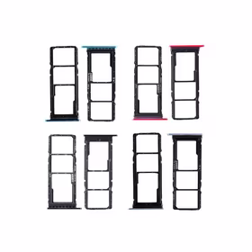 SIM Holder Saderīgs ar Huawei P40 Lite E SIM card holder / Midnight Melns /