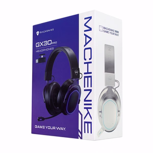 Machenike GX30 Pro Bezvadu Ap-auss spēļu austiņas - melns