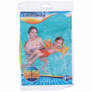 Bestway piepūšamie bērnu peldēšanas uzroči, 23 × 15 cm, oranži