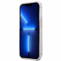 Guess GUHCP13LHSLEOK iPhone 13 Pro / 13 6.1" pelēks/pelēks cietais apvalks Leopards