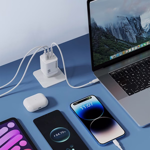 Wozinsky CGWCW 65W GaN сетевое зарядное устройство USB-A 2x USB-C - белый