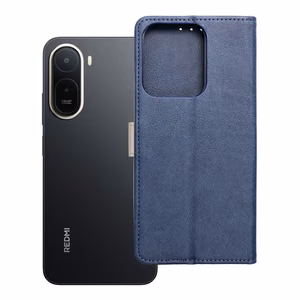 Atlokāmais maciņš Xiaomi Redmi A7 PRO Split Book, tumši zils un krēmkrāsas