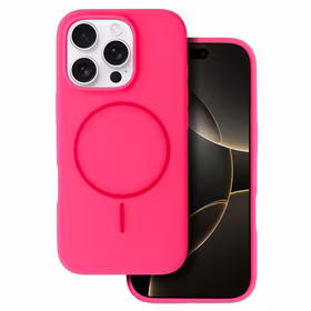 Magsafe Slim Silicone maciņš iPhone 16 Pro Max rozā