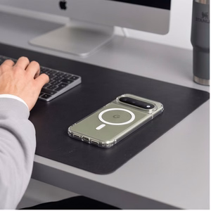 Tech-Protect FlexAir Hybrid MagSafe maciņš, paredzēts Google Pixel Pro 9 / 9 Pro / 10 / 10 Pro / 11 / 11 Pro, caurspīdīgs