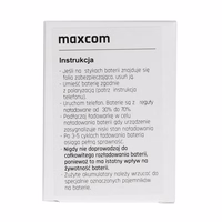 Oriģinālais akumulators Maxcom MM320/MM330 - 1000 mAh