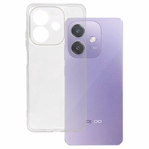 Īpaši plāns 1mm viedtālruņa apvalks Oppo A40 4G caurspīdīgs
