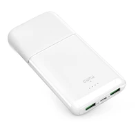 Portatīvais lādētājs Puro DAILY 10 PLUS 10000mAh 2x USBA / 1x USB-C 22.5W - balta