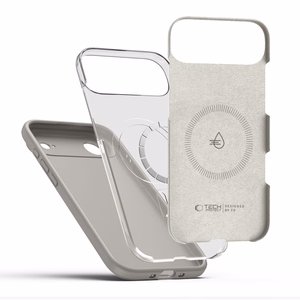 Tech-Protect Silikona Magnētiskais viedtālruņa apvalks iPhone 17 Air - pelēka