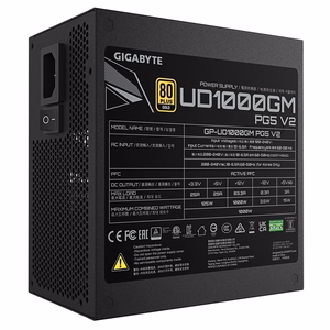 Barošanas bloks GIGABYTE GP-UD1000GM ATX 3.1 1000W 80 Plus Gold