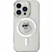 Karl Lagerfeld IML Choupette MagSafe apvalks iPhone 13 Pro / 13 - caurspīdīgs