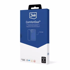 Korpusa un aizsargstikla komplekts 3mk ComfortDuo Clear Samsung A145 A14 4G/A146 A14 5G