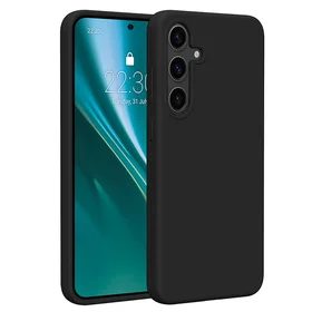 Etteri silikona viedtālruņa apvalks Samsung Galaxy S24 Plus melns