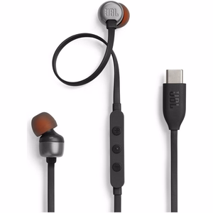 Vadu austiņas ar USB-C savienotāju JBL Tune 310C melnas