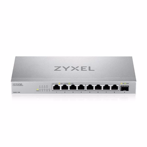 Zyxel XMG-108 nepārvaldāms komutators 2.5G Ethernet (100/1000/2500) sudraba