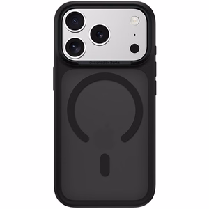 Benks Magnetic Mist maciņš ar metāla rāmi (C.K.FF.AP.BK.0072) iPhone 18 Pro/17 Pro, melns, ar kameras vadības pogu