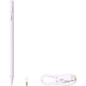 Smooth Writing 2 Baseus Stylus Lite ar LED indikatoru (balts)