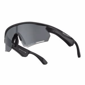 Rockbros SP-251 polarizētas riteņbraukšanas brilles ar Bluetooth audio komplektu – krāsa: melna