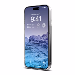 Crong Crystal Slim Cover vāciņš ierīcei iPhone 15 Pro Max, caurspīdīgs