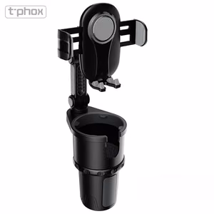 T-PHOX AUTO TURĒTĀJS TH-07 AR GLĀZES TURĒTĀJU MELNS