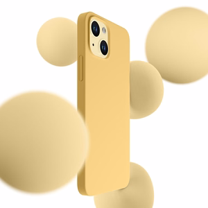 3mk Hardy Silicone MagViedtālruņa apvalks iPhone 15 Plus - dzeltena