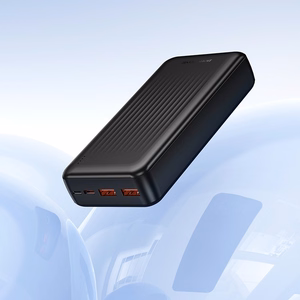 Borofone Power Bank 20000mAh BJ80A Clever - 2xUSB + Type C - QC 3.0 22,5W + PD 20W чёрный